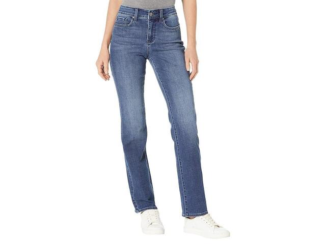 NYDJ Marilyn Straight in Bluewell (Bluewell) Women's Jeans Product Image