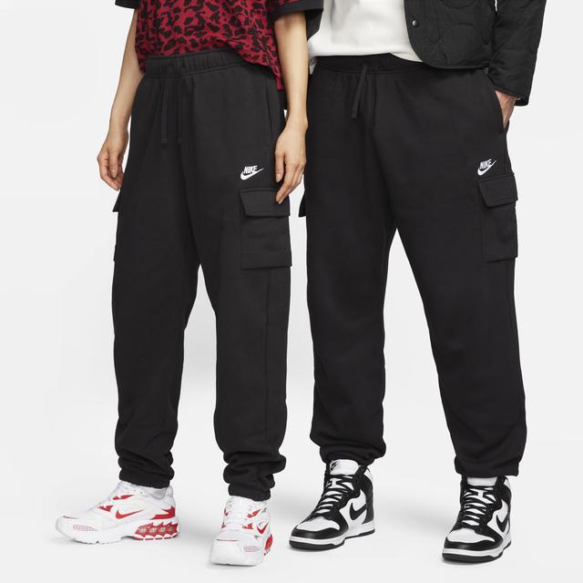 Womens Nike Sportswear Club Fleece Mid-Rise Oversized Cargo Sweatpants Product Image