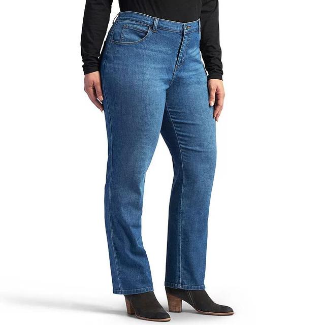 Plus Size Lee Relaxed Fit Straight-Leg Jeans, Womens Product Image