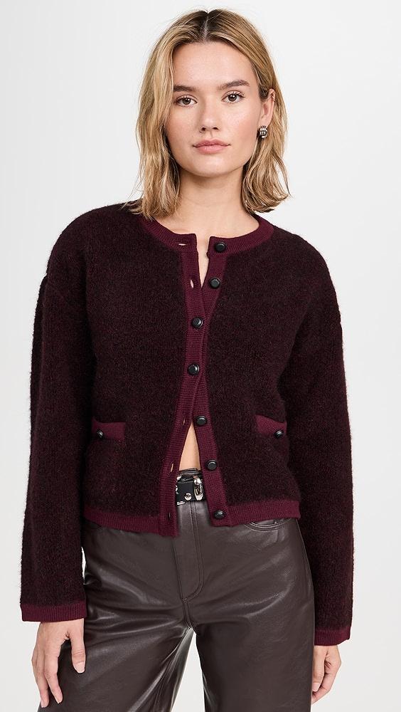 rag & bone Kaia Boucle Cardigan | Shopbop Product Image