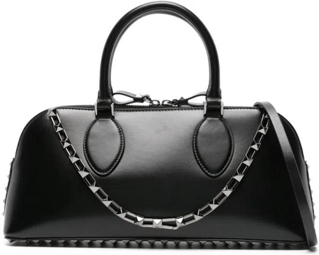 Women's Rockstud Embellished Tote Bag In Nero Product Image