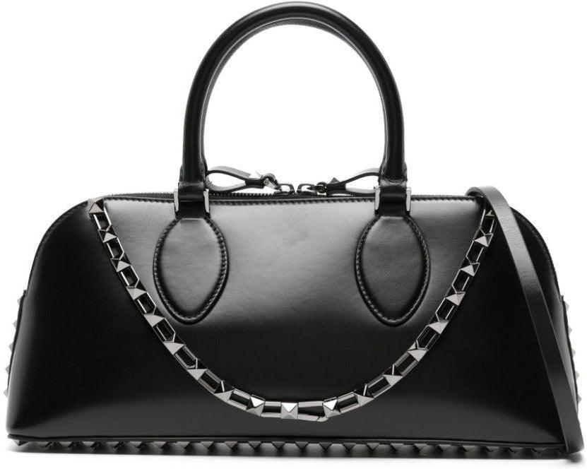 Women's Rockstud Embellished Tote Bag In Nero Product Image