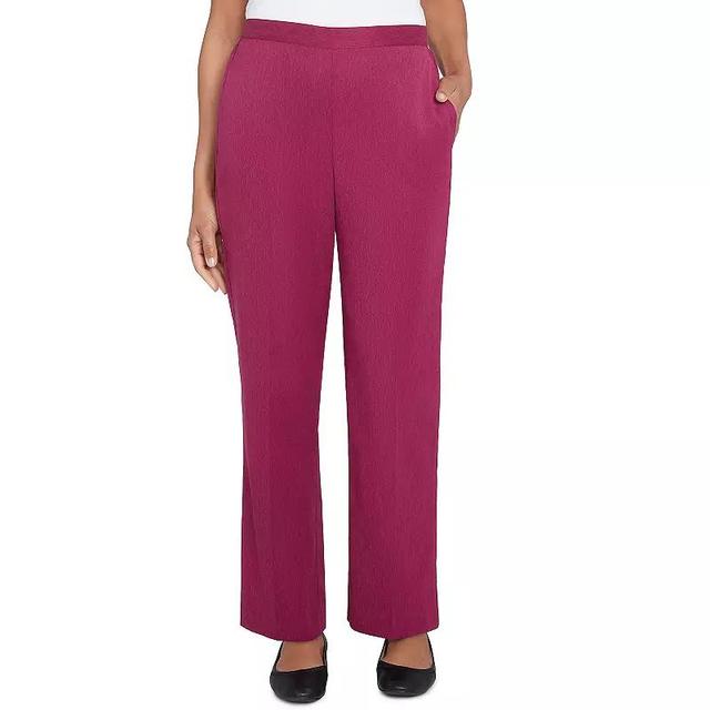 Womens Alfred Dunner Side Seam Pocket Short Length Pant Product Image