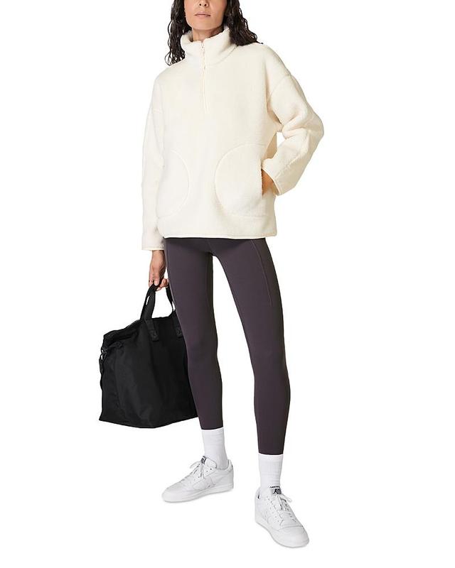 Sweaty Betty Oversize Fleece Half Zip Top Product Image