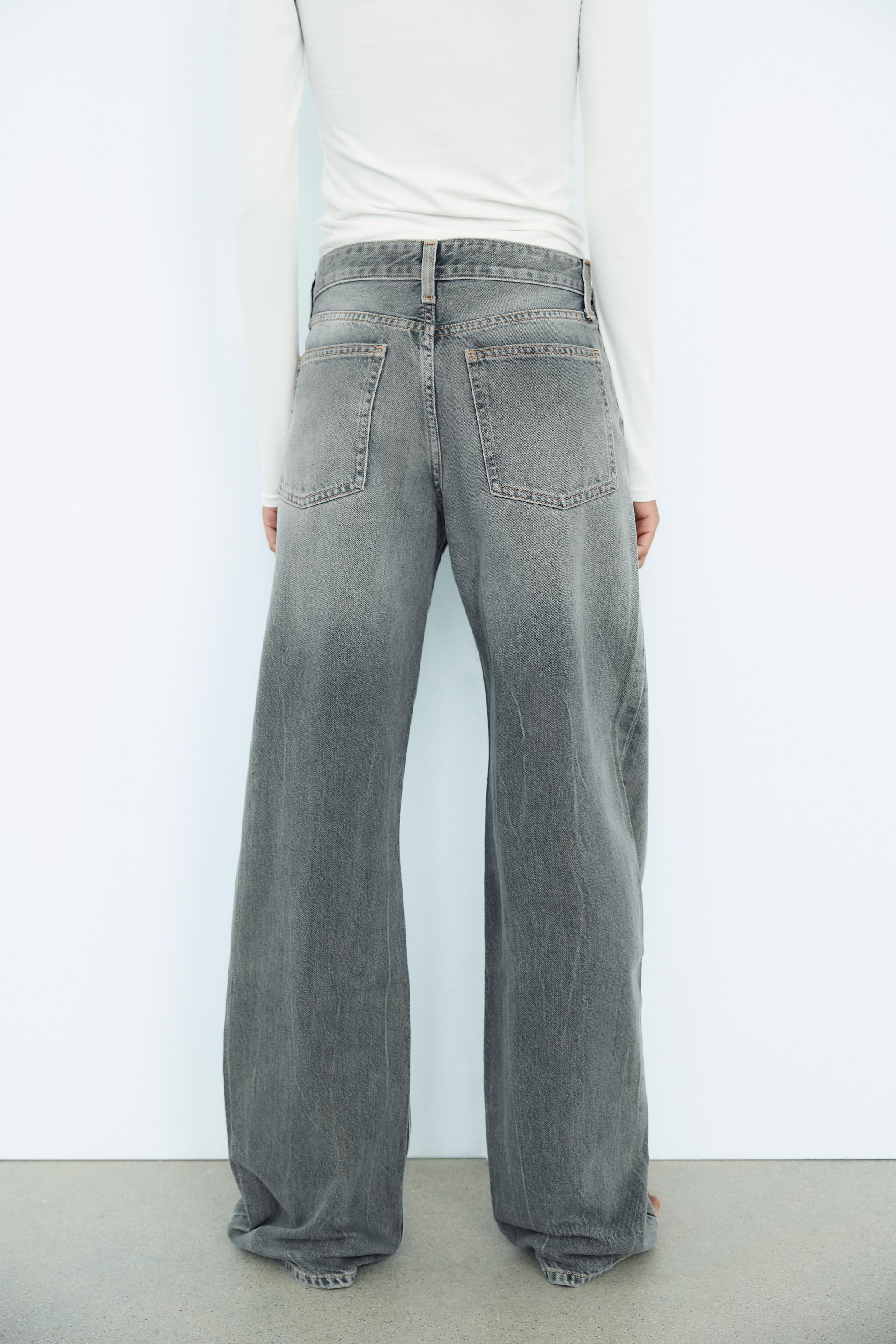 TRF MID-RISE WIDE LEG JEANS Product Image