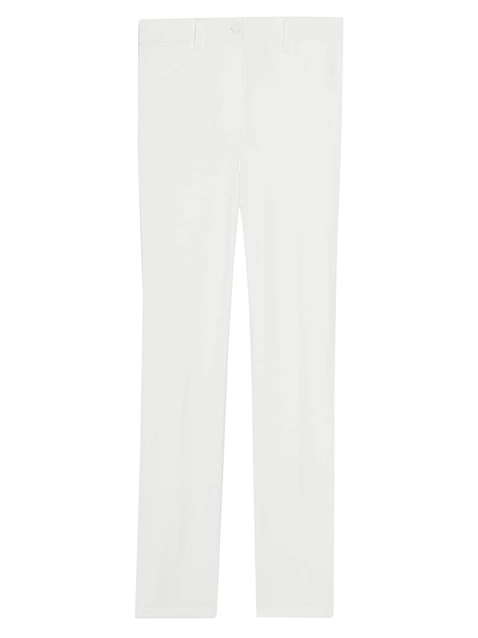 Womens Treeca Ponte Slim-Fit Pants product image