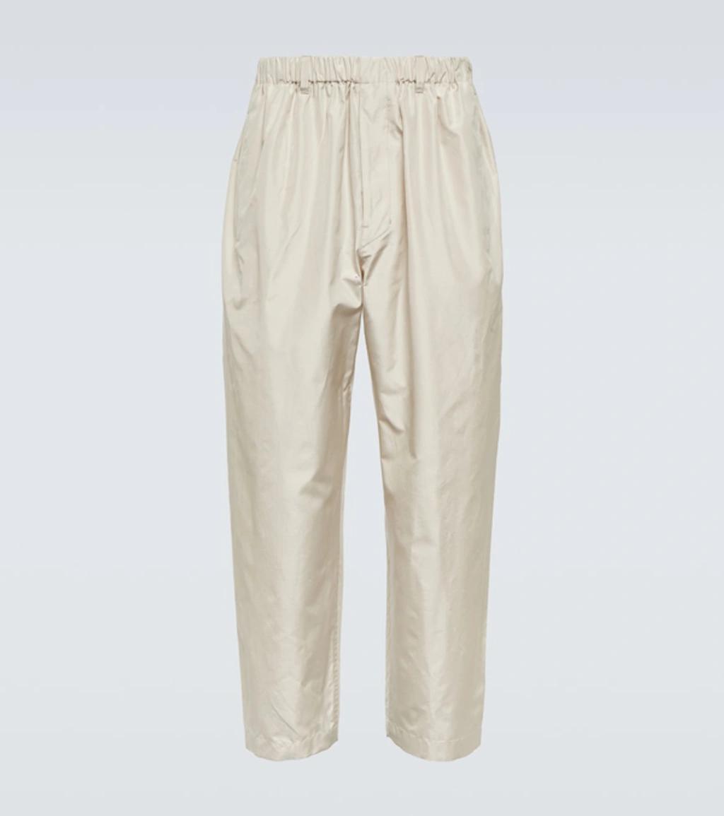 Straight-leg Cotton Trousers In Re303 Dusty Rose Product Image