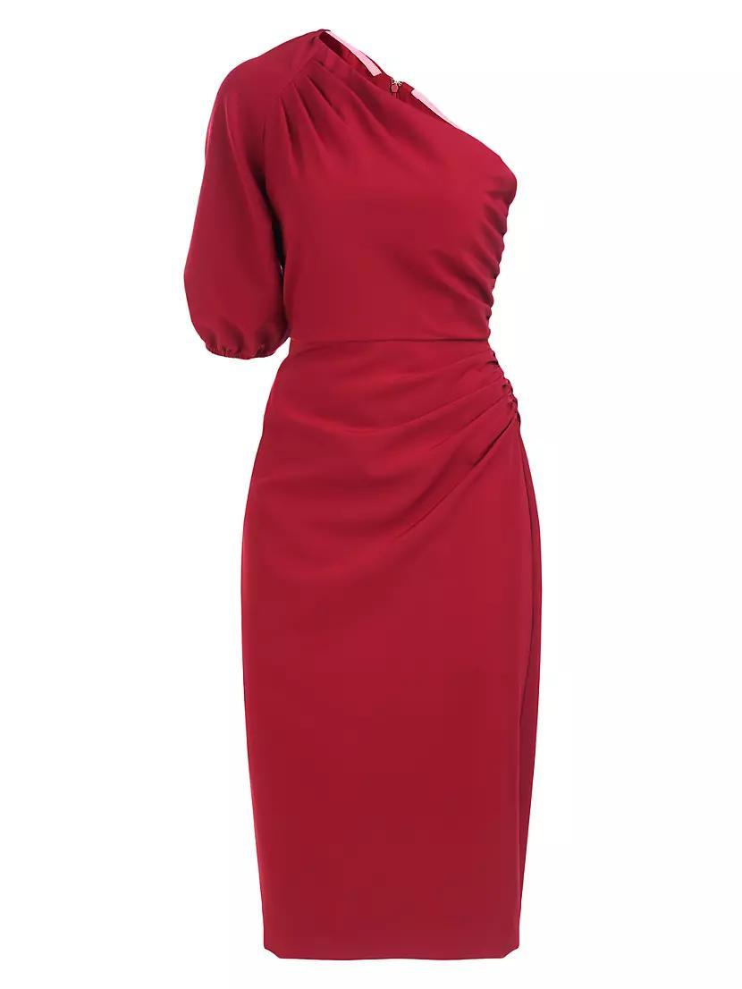 Womens Brea One-Shoulder Midi-Dress Product Image