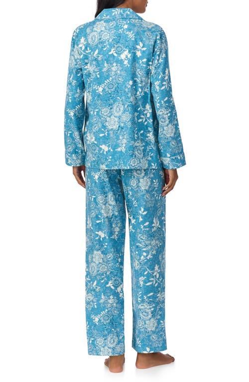 LAUREN RALPH LAUREN Print Pajamas In Blue Floral Product Image