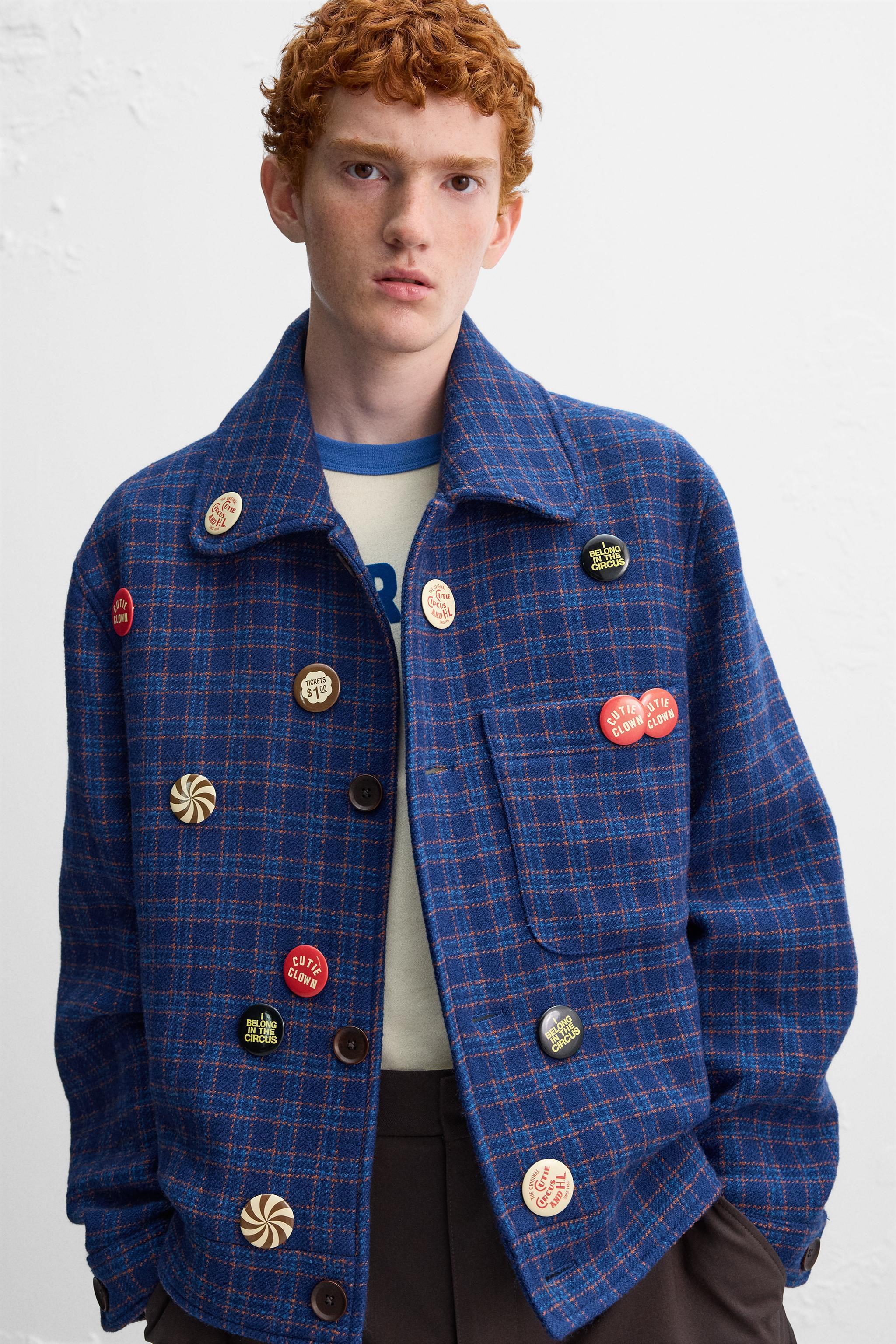 CHECKERED JACKET X HARRY LAMBERT Product Image