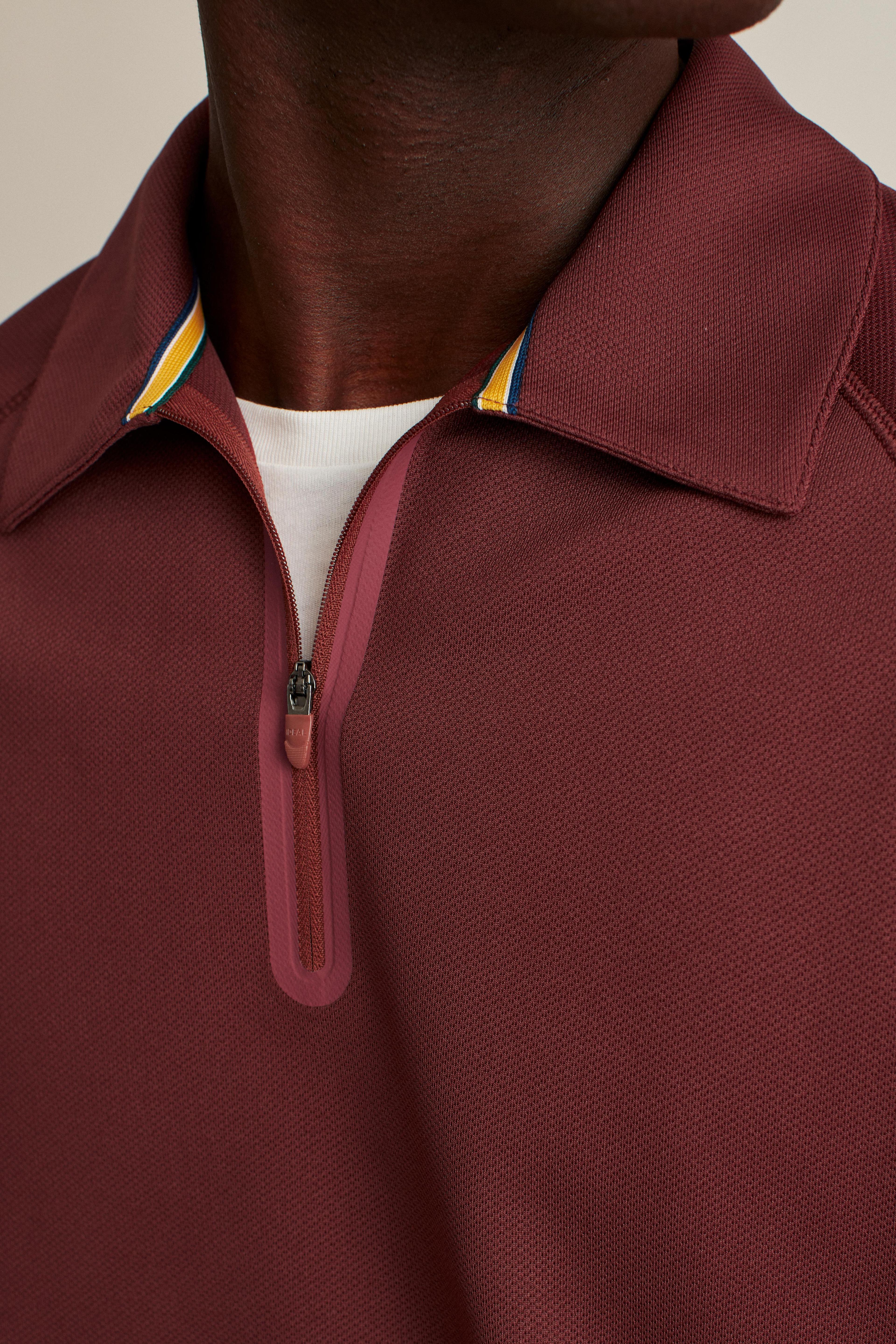 Fall Ball Long Sleeve Golf Polo Product Image