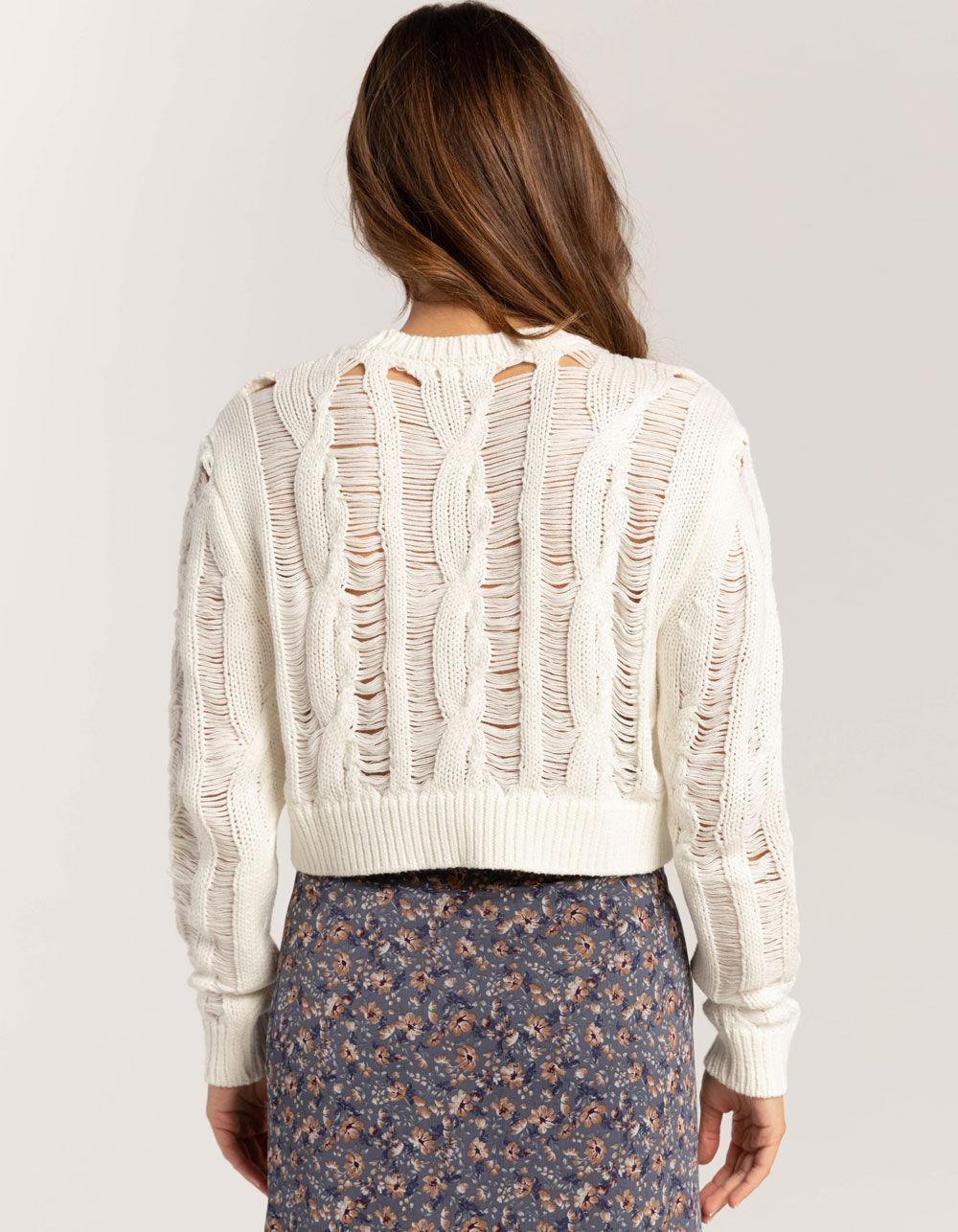 FULL TILT Drop Needle Womens Sweater Product Image