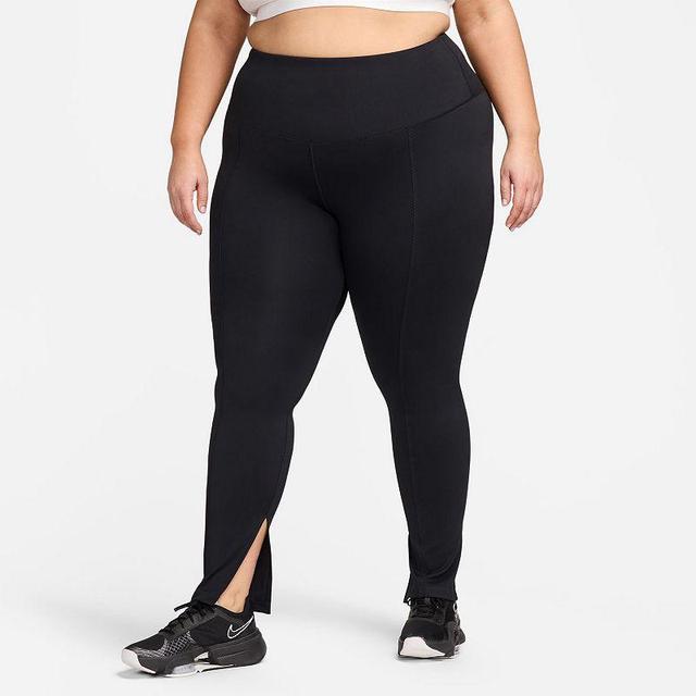 Nike Women's One High-Waisted Full-Length Split-Hem Leggings (Plus Size) Product Image