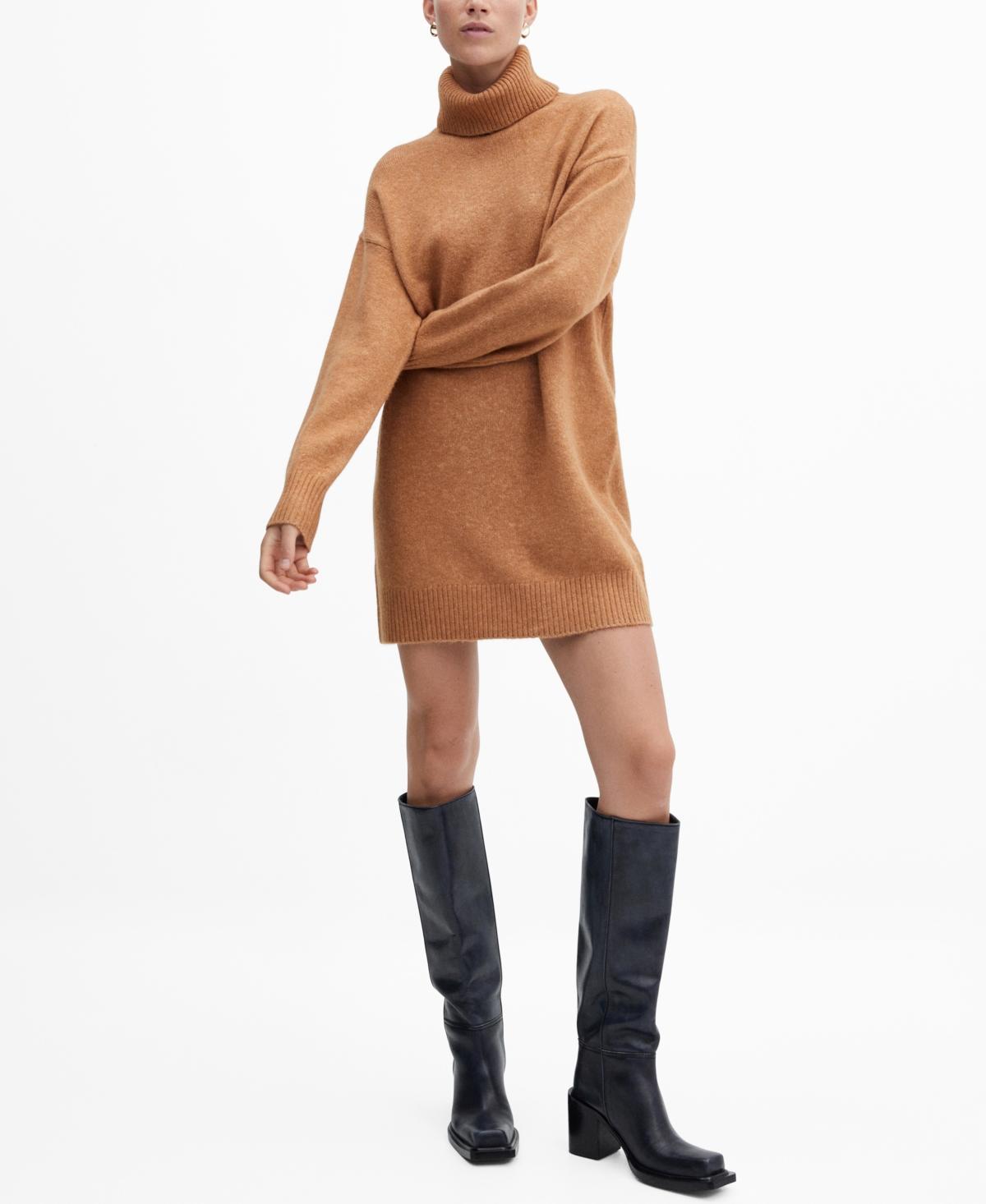 Mango knitted mini dress Product Image