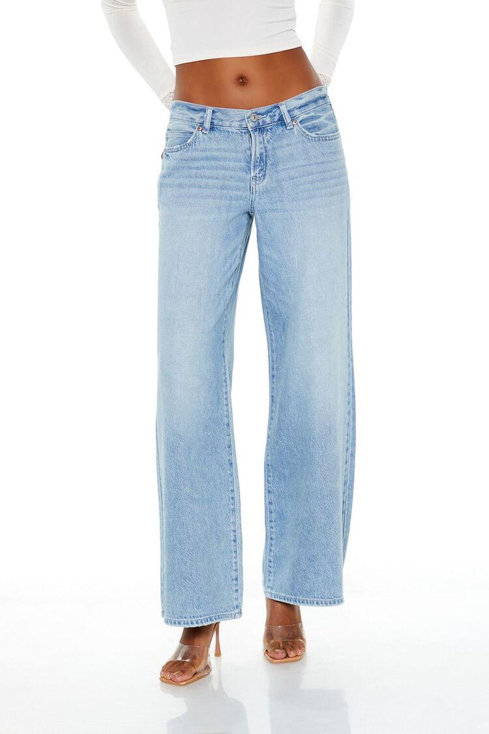 Low-Rise Baggy Jeans | Forever 21 Product Image