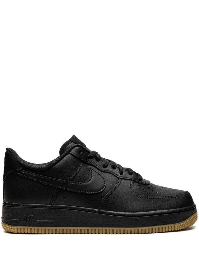 NIKE Air Force 1 Low '07 "black Gum" Sneakers Product Image