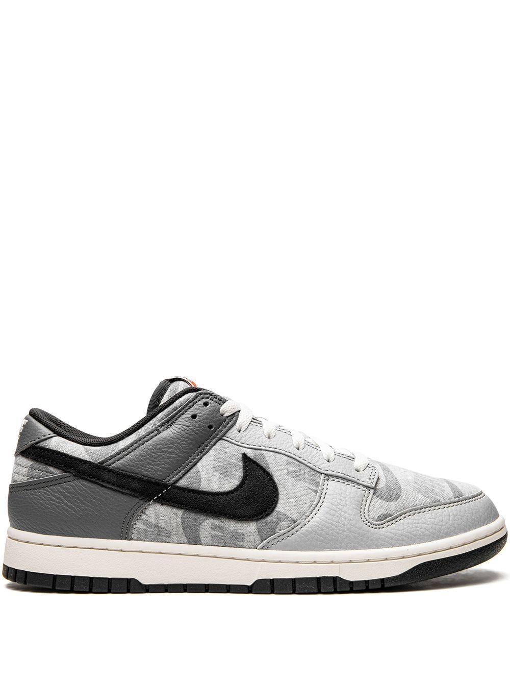 Dunk Low Sneakers In Grey Product Image