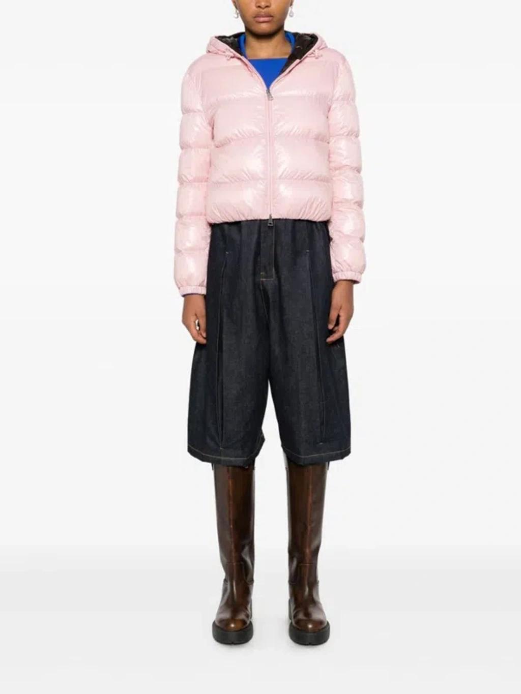 MONCLER Bayard Steppjacke In Pink Product Image