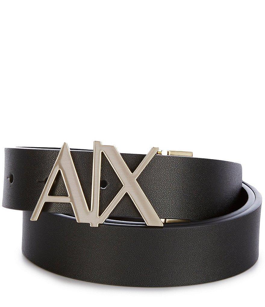 Armani Exchange AX 1#double; Leather Belt Product Image