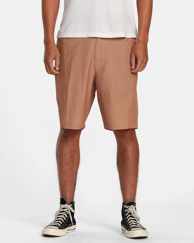 All Time Hemp Hybrid 19" Shorts - Camel Product Image