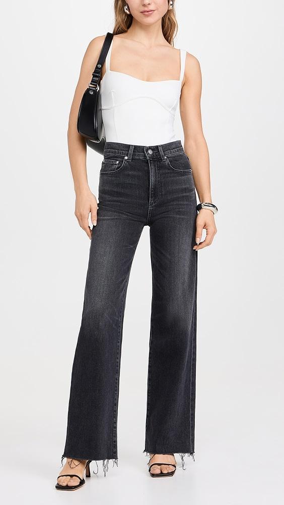 LE JEAN Column Trouser Jeans | Shopbop Product Image