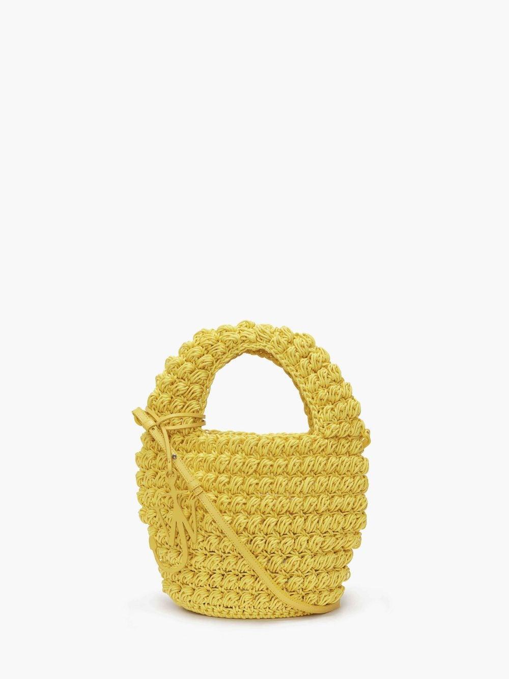 POPCORN BASKET - CROSSBODY BAG in yellow | JW Anderson US  Product Image