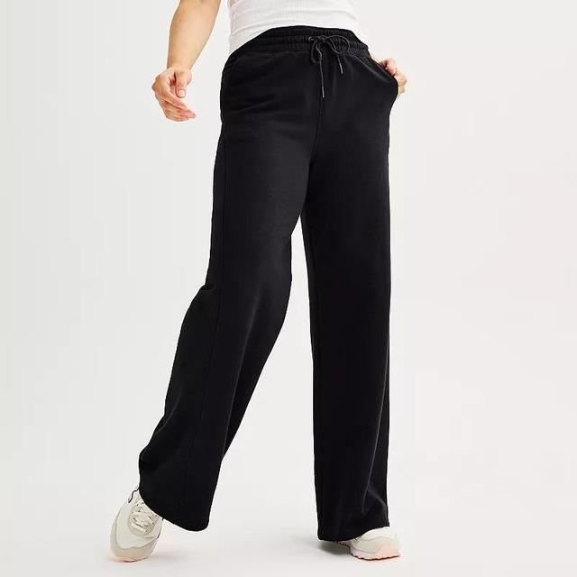 Womens FLX Embrace High-Rise Wide Leg Sweatpants Product Image