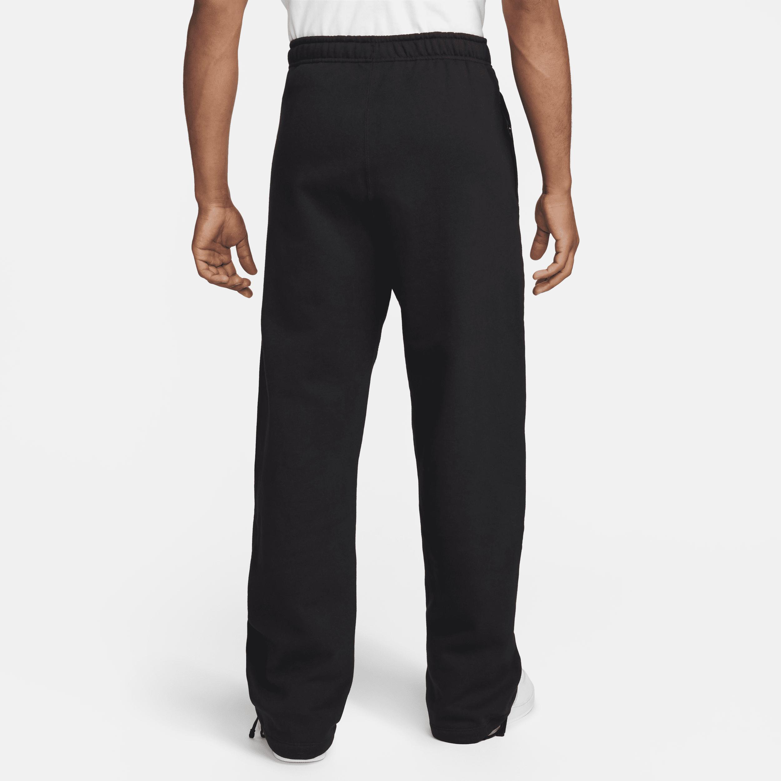 Nike Men's Solo Swoosh Open-Hem Fleece Pants Product Image