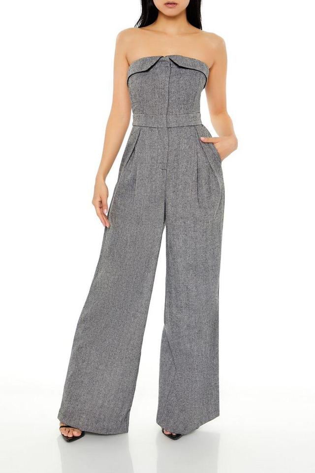 Strapless Wide-Leg Jumpsuit | Forever 21 Product Image