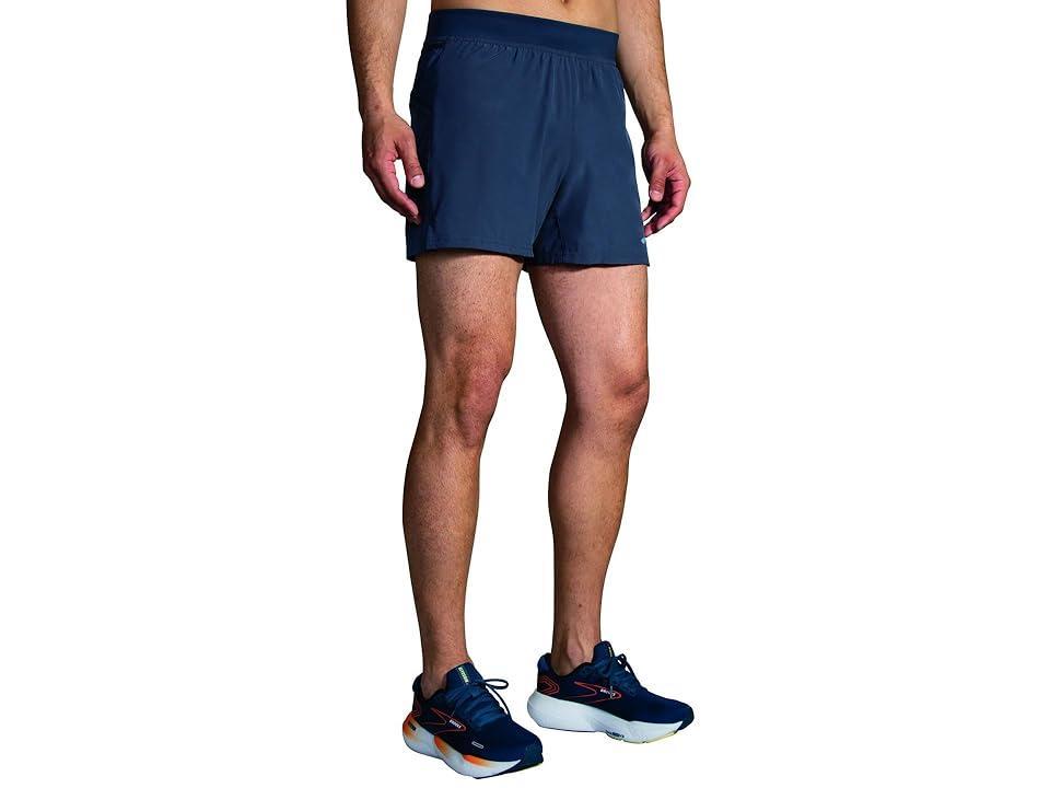 Brooks Sherpa 5 Shorts Slate) Men's Shorts Product Image