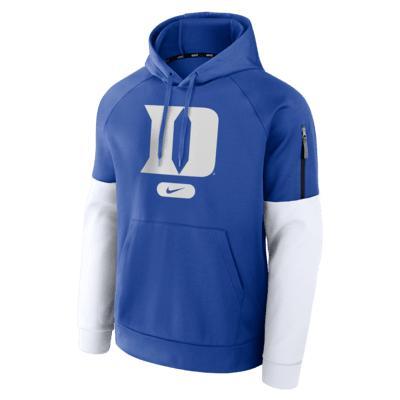 Duke Blue Devils Fitness Men’s Nike Therma College Pullover Hoodie Product Image