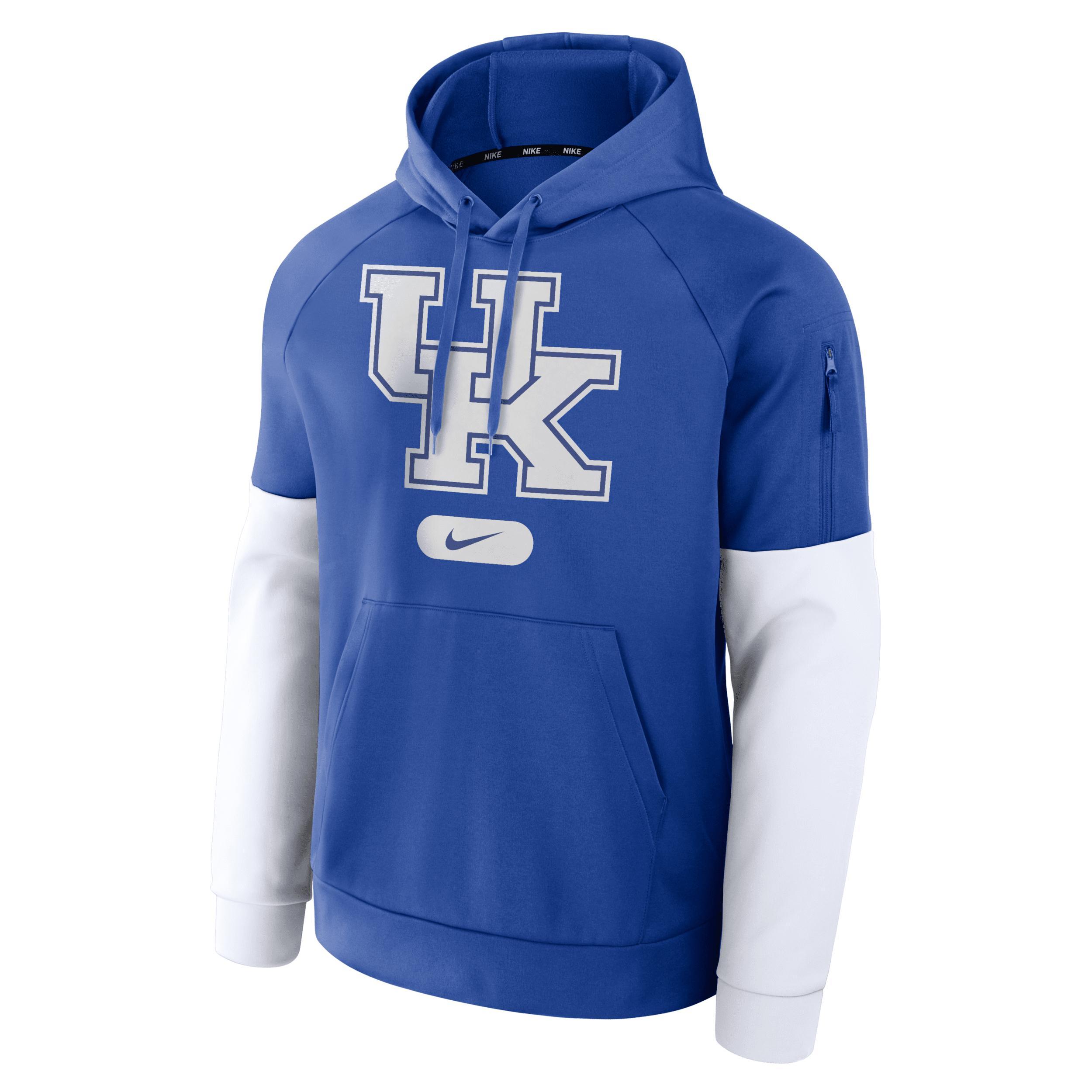 Duke Blue Devils Fitness Men’s Nike Therma College Pullover Hoodie Product Image