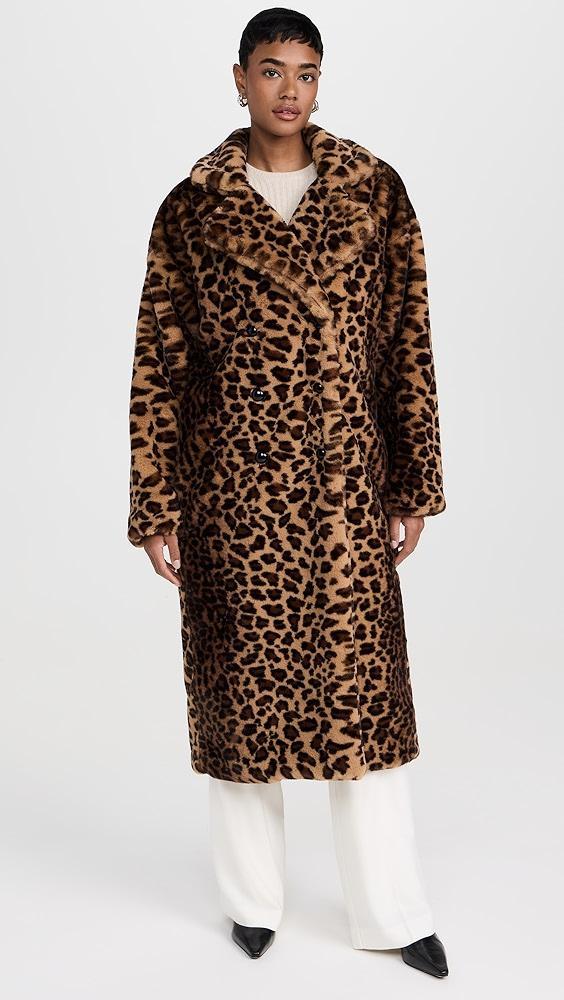 Le Superbe Panthera Teddy Coat | Shopbop Product Image