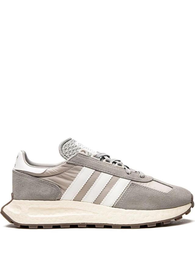 ADIDAS ORIGINALS Retropy E5 Suede-panel Sneakers In Grey Product Image