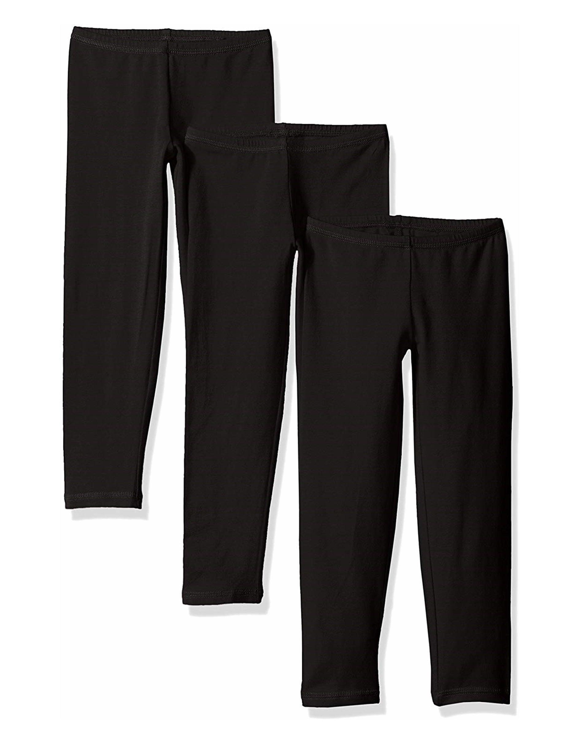 Hanes Girls Legging 3-Pack Black L Product Image