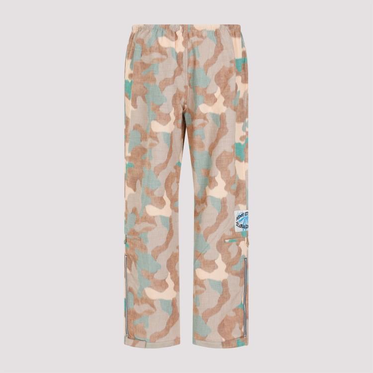 ACNE STUDIOS Cotton Pants In Multicolor Product Image