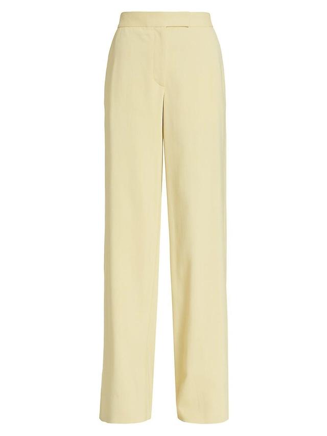 Womens High-Rise Wide-Leg Pants Product Image