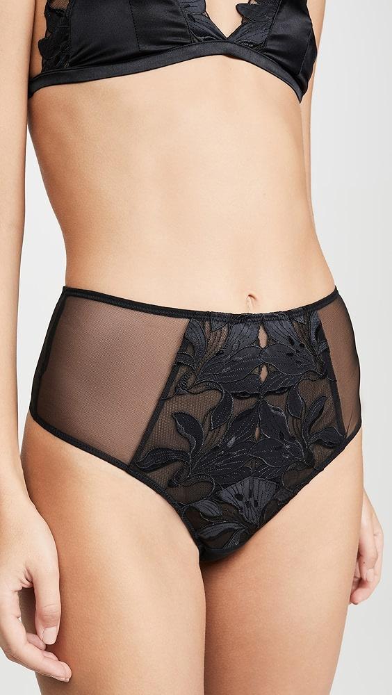 Fleur du Mal Lily High Waisted Thong | Shopbop Product Image