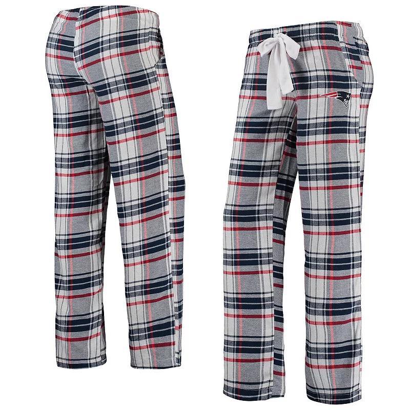 Womens Concepts Sport /Red New England Patriots Accolade Flannel Pants Blue Product Image