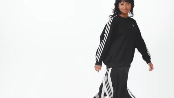 3-Stripes Oversized Crew Sweatshirt Product Image