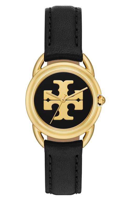 Tory Burch The Miller Leather Strap Watch, 32mm Product Image