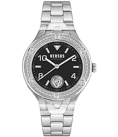 Versus Versace Womens Three-Hand Quartz Vittoria Rose Gold-Tone, Silver-Tone Stainless Steel Bracelet 38mm Product Image