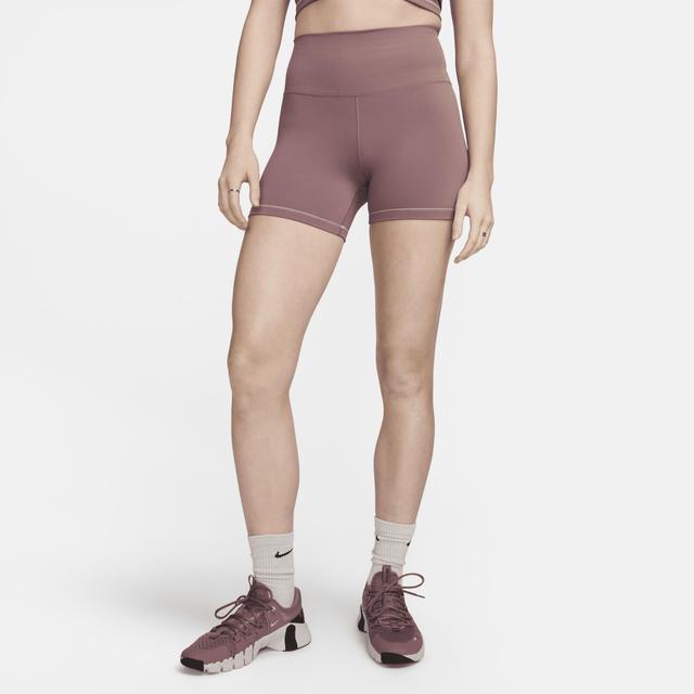 Nike Womens One Rib High-Waisted 5 Biker Shorts Product Image