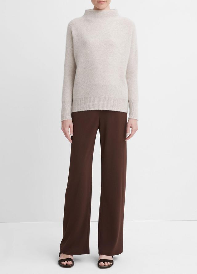 Plush Cashmere Funnel Neck Sweater Product Image