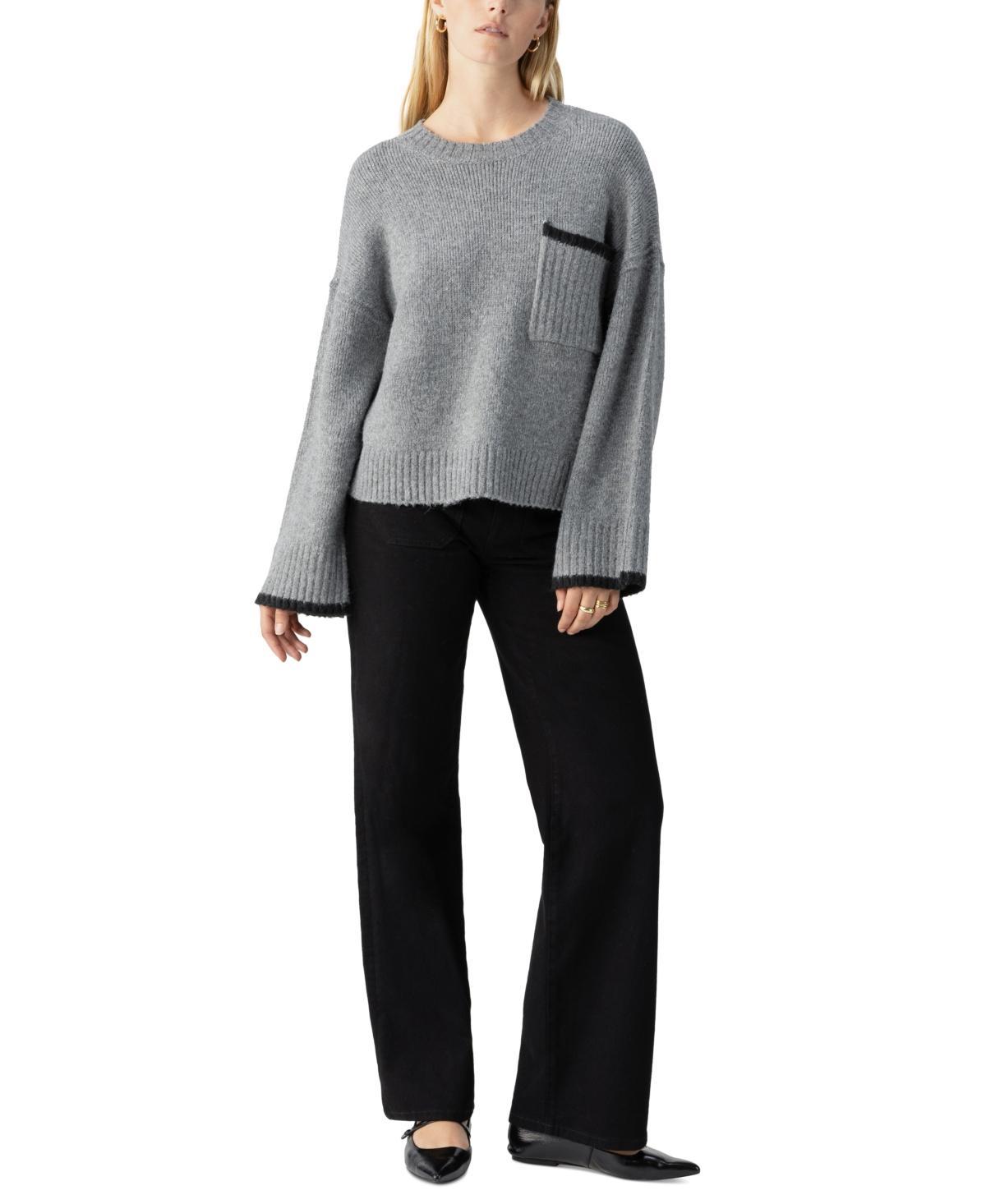 Sanctuary Uptown Girl Sweater (Heather Ash) Women's Sweater product image