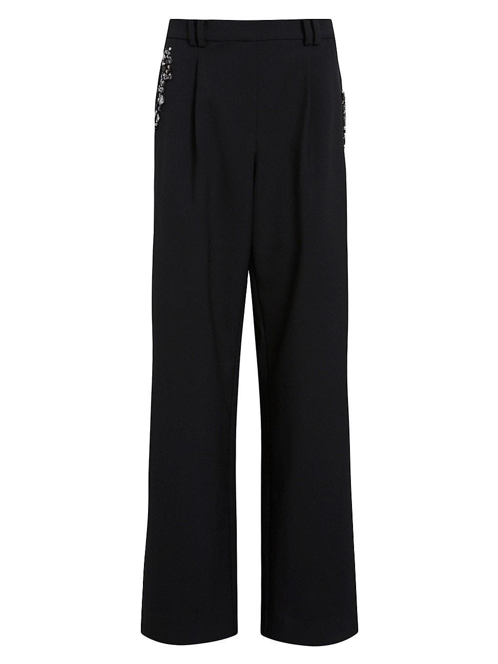 Womens Atlas Embellished Trousers product image