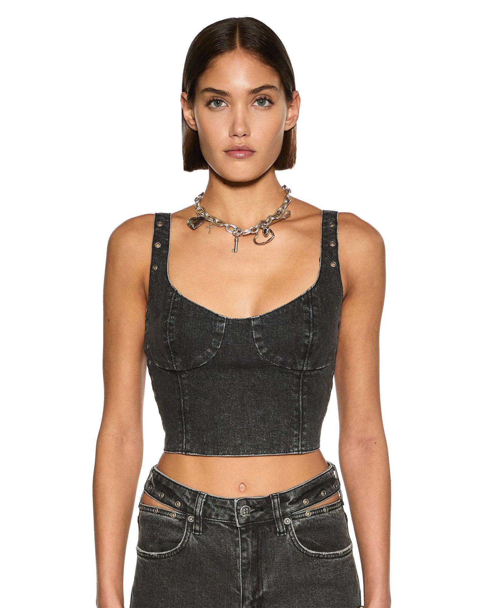 DAUPHINE BUSTIER SHADOW Female Product Image