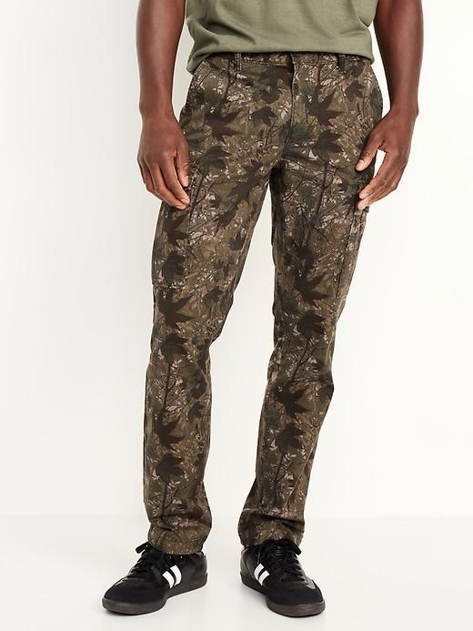 Straight Refined Tailored Cargo Pants Product Image