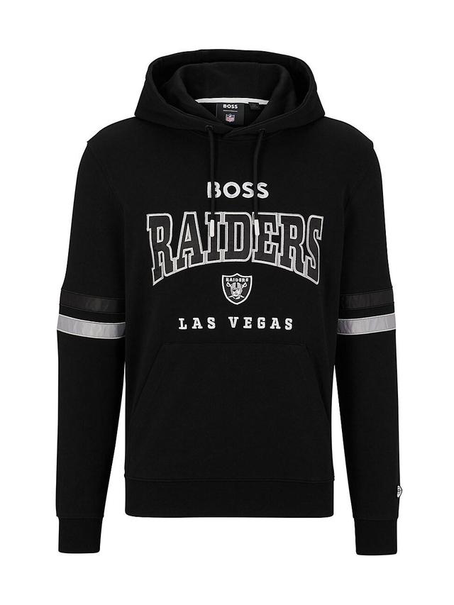 Mens BOSS x NFL Cotton-Terry Hoodie Product Image