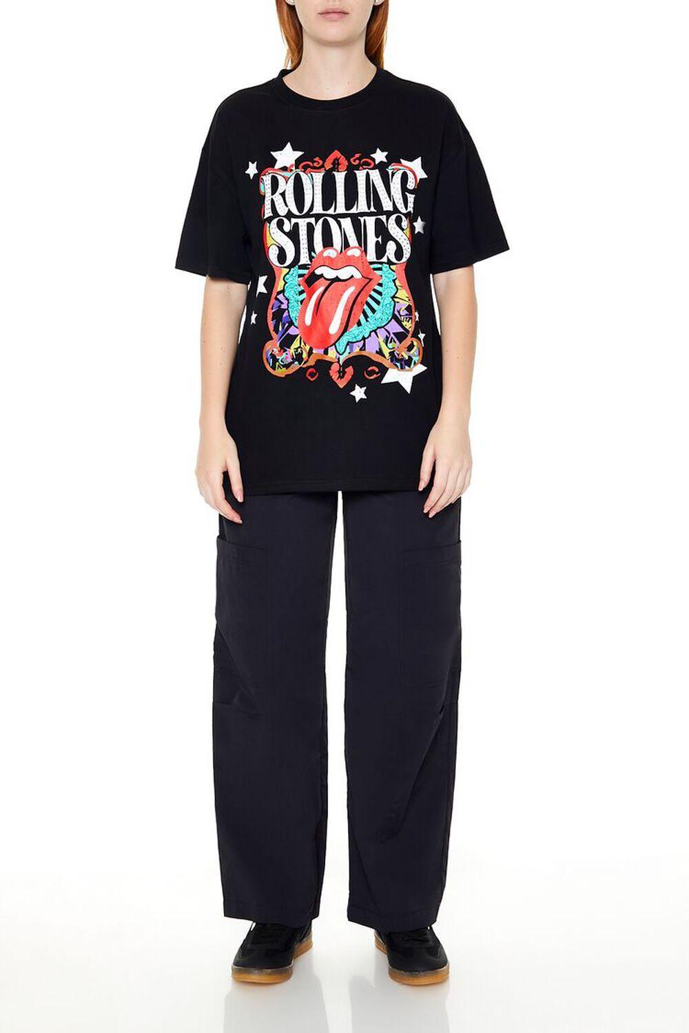 Rhinestone Rolling Stones Tee | Forever 21 Product Image